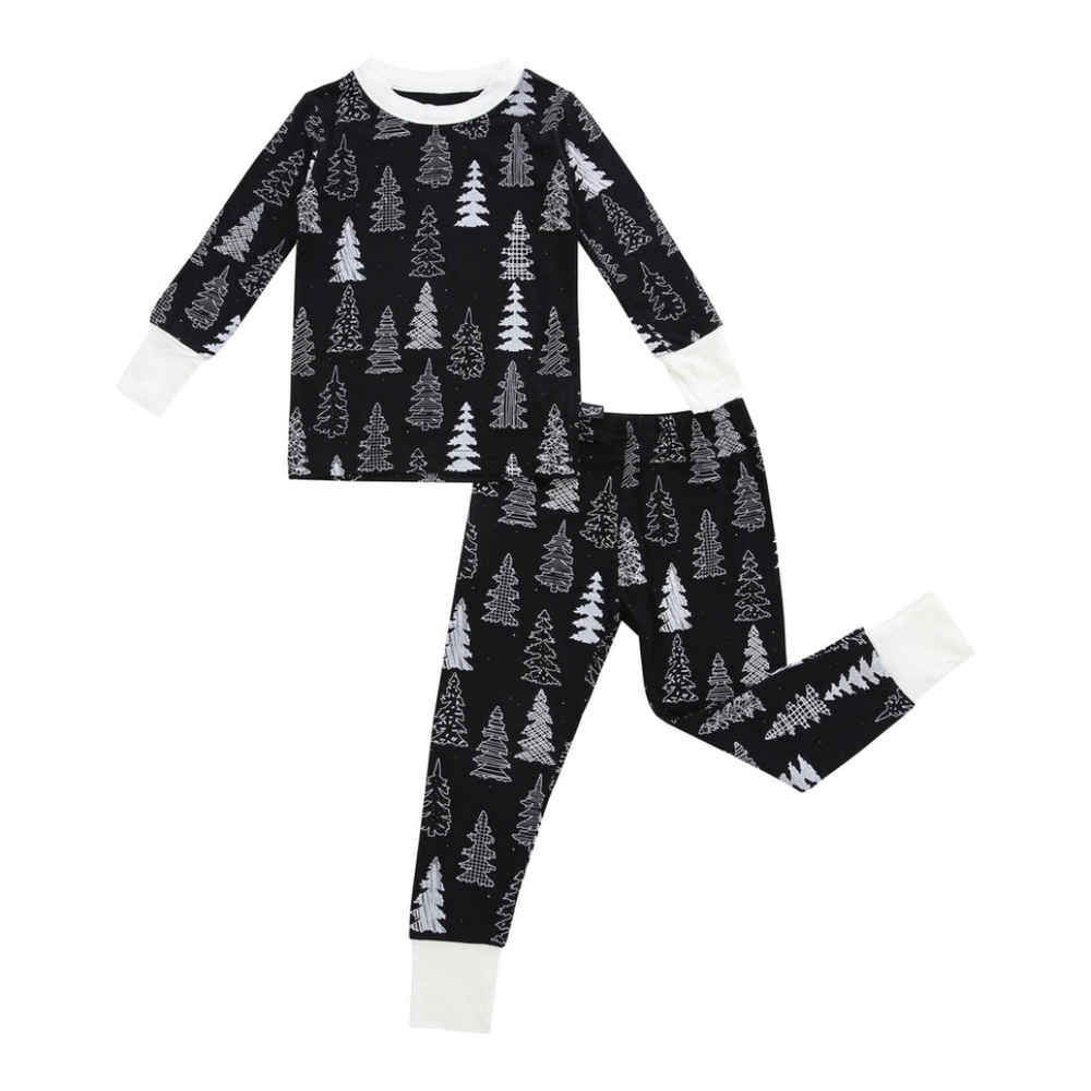 Peregrine Kidswear | Two-Piece Bamboo Pajamas | Pines